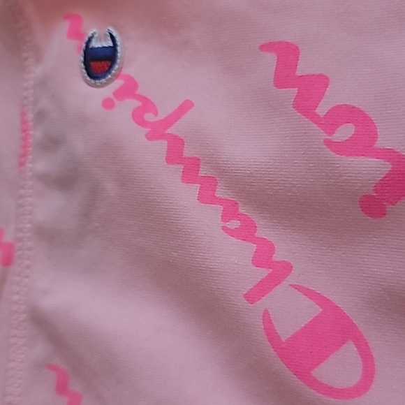Champion Pink Scripted Leggings, Large - Picture 4 of 4